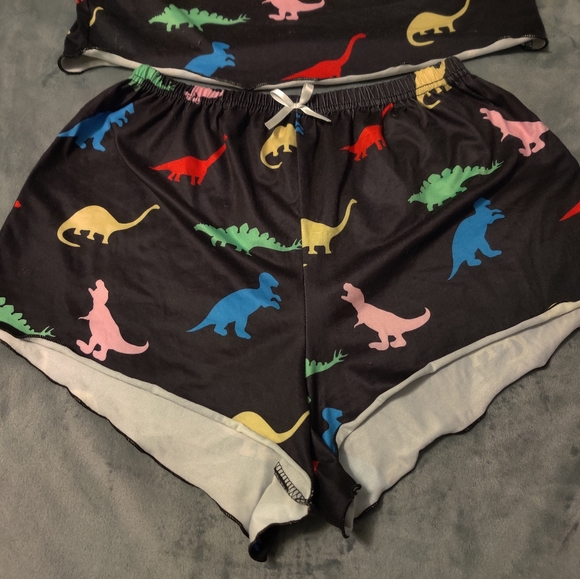 SHEIN 2 Piece Dinosaur Lounge Set - Picture 2 of 6